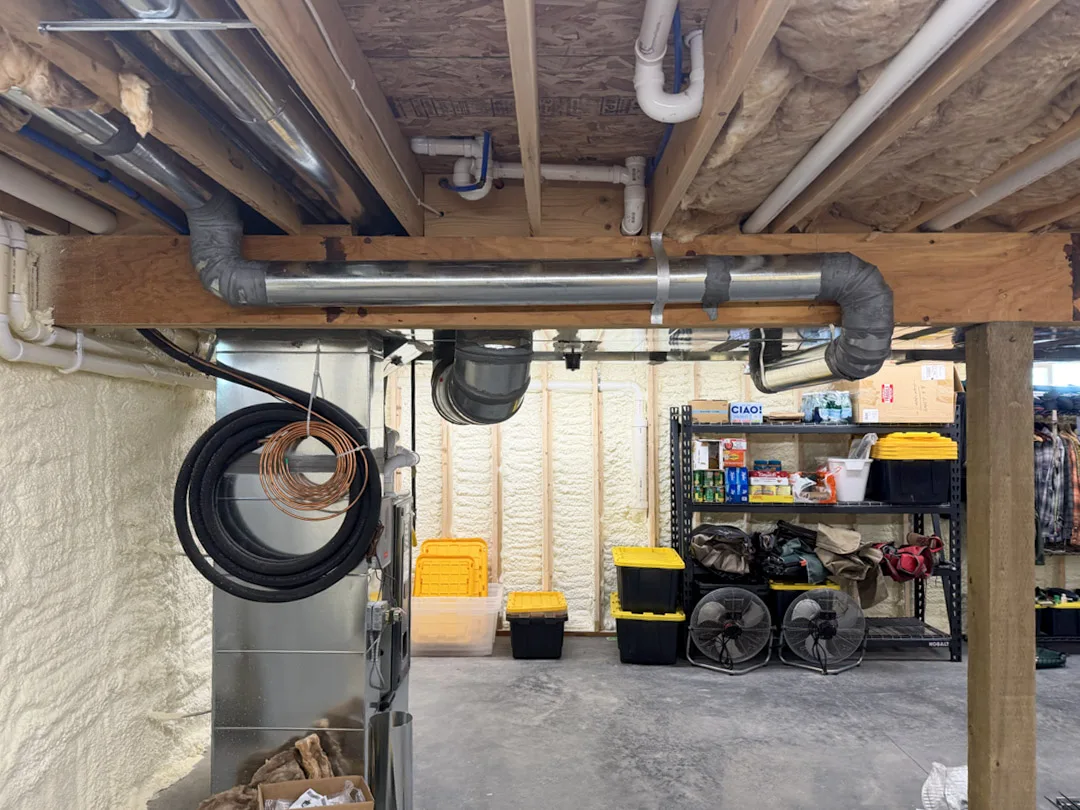 HVAC ductwork modification