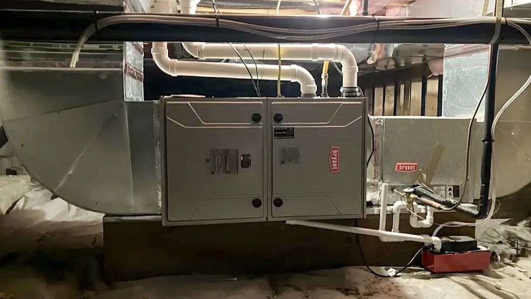 Bryant Preferred furnace installation in Victor, Idaho Bigfoot Heating and Cooling